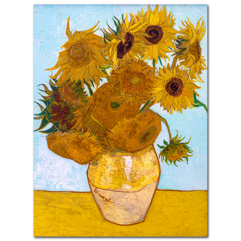 Vincent Van Gogh, Vase With Twelve Sunflowers, 1888