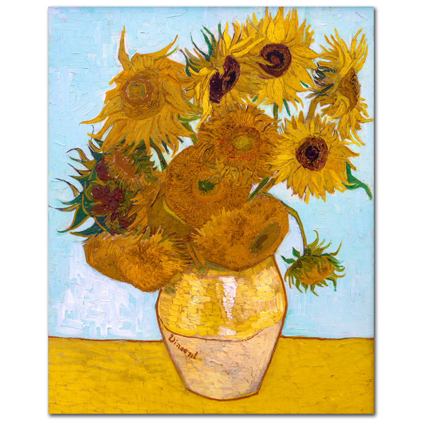 Vincent Van Gogh, Vase With Twelve Sunflowers, 1888