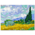 Vincent Van Gogh, Wheat Field with Cypresses, 1889