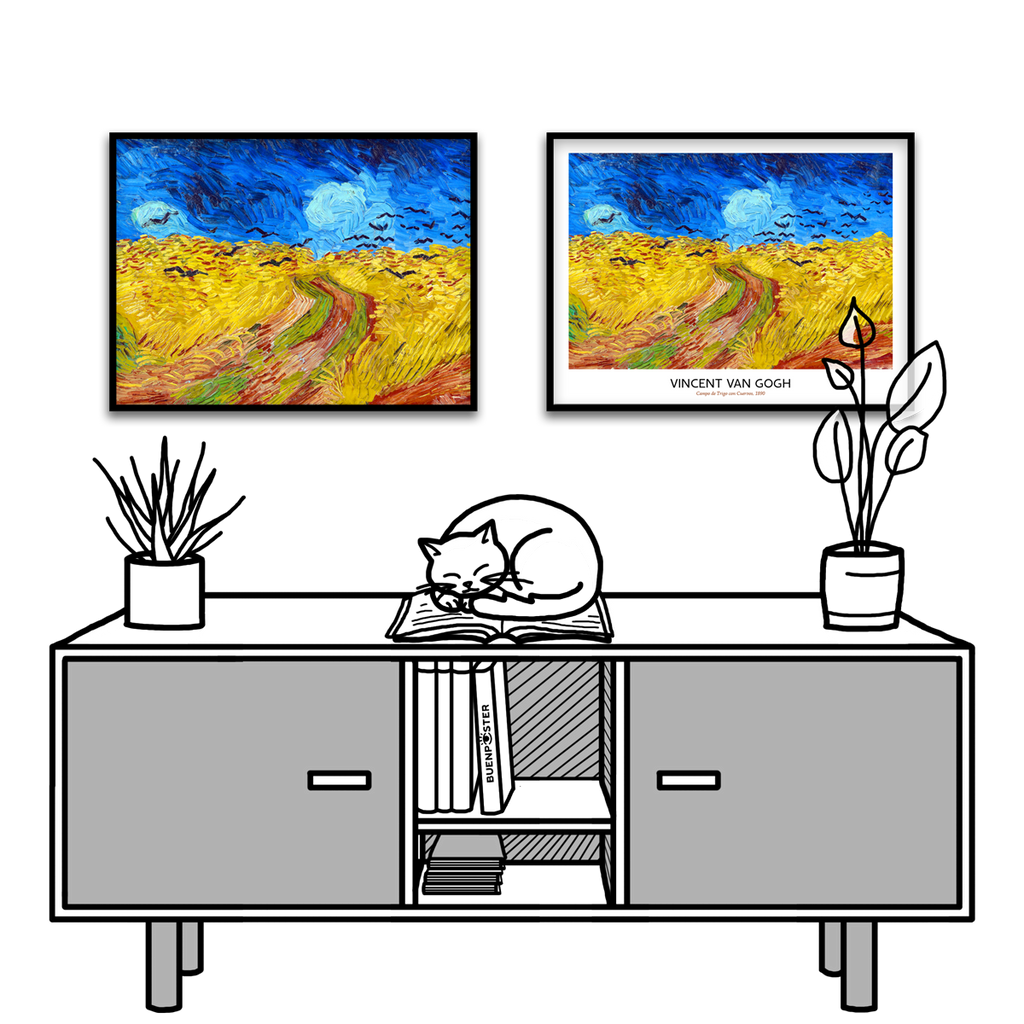 Vincent Van Gogh, Wheatfield with Crows, 1890