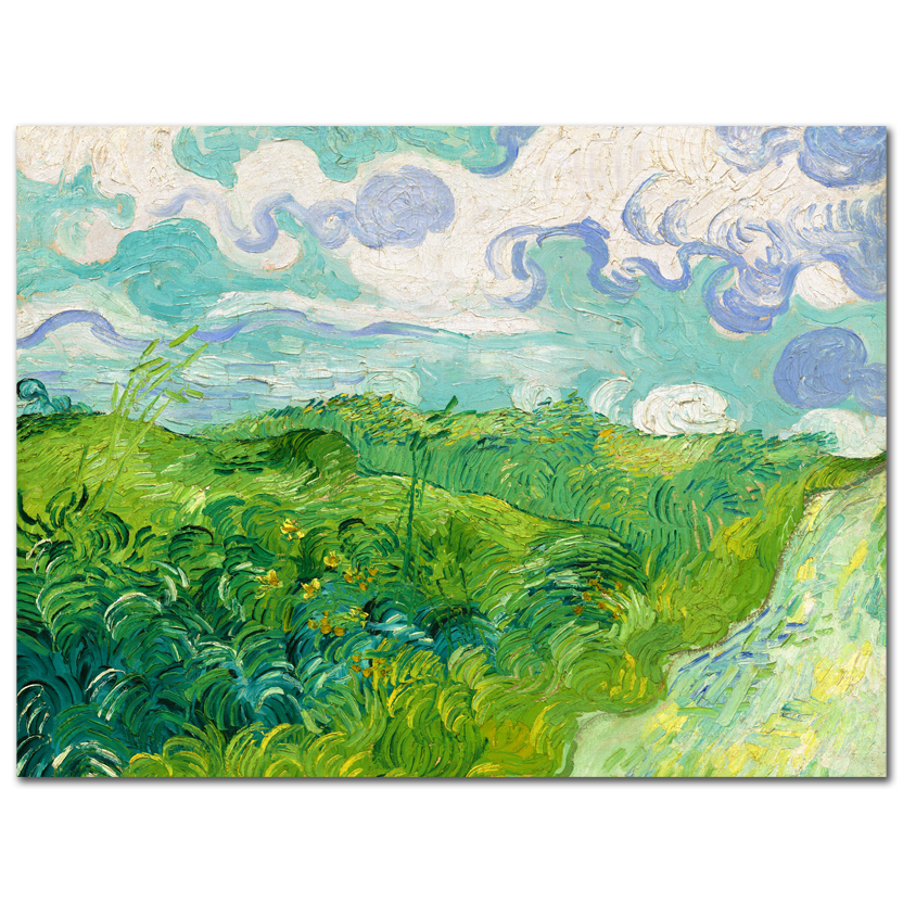 Vincent Van Gogh, Green wheat fields, Auvers, 1890