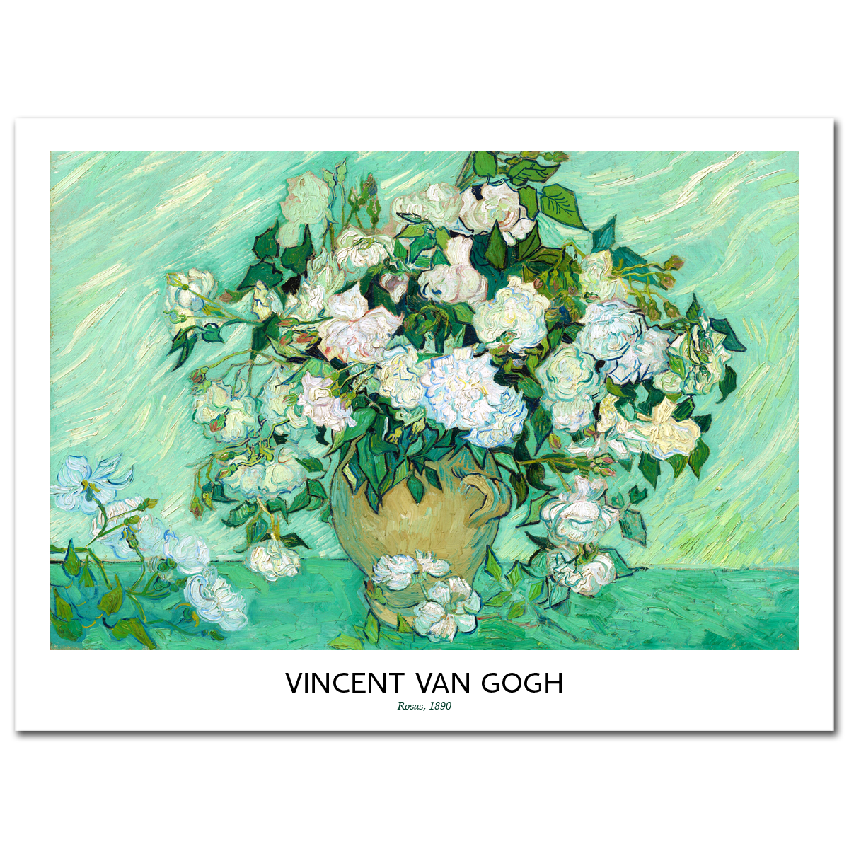 Vincent Van Gogh, Roses, 1890