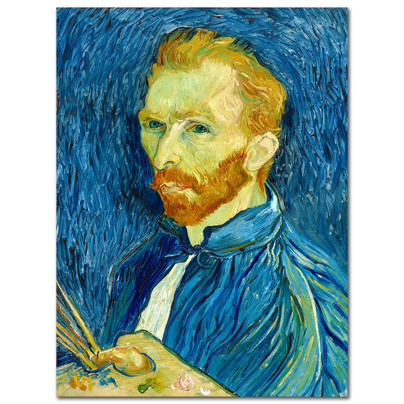 Vincent Van Gogh, self portrait, 1889