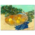 Vincent Van Gogh, Oranges and lemons with blue gloves, 1889