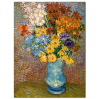 Vincent Van Gogh, Vase with daisies and anemones, 1887