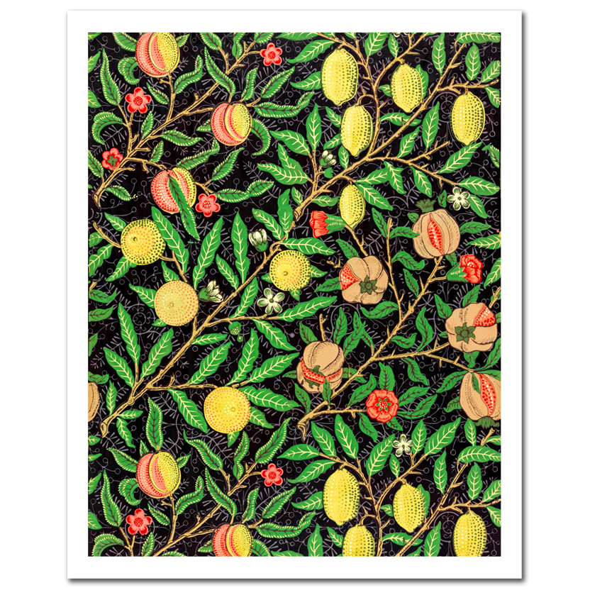 William Morris, Fruit pattern, 1862