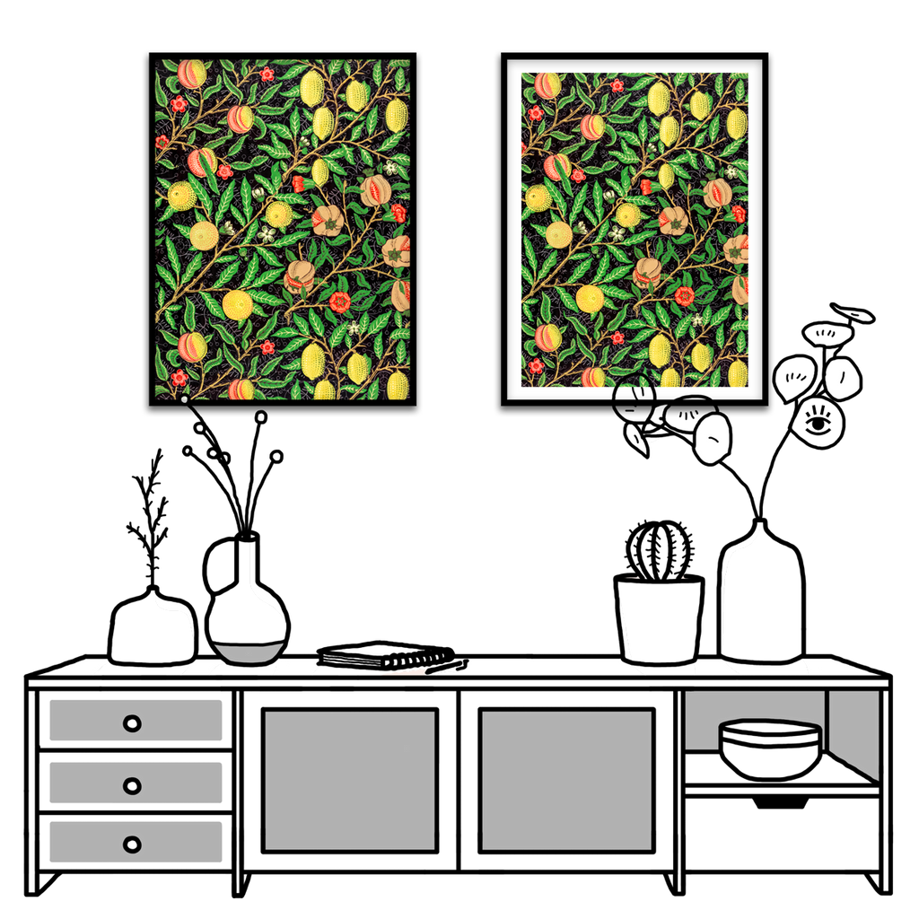 William Morris, Fruit pattern, 1862